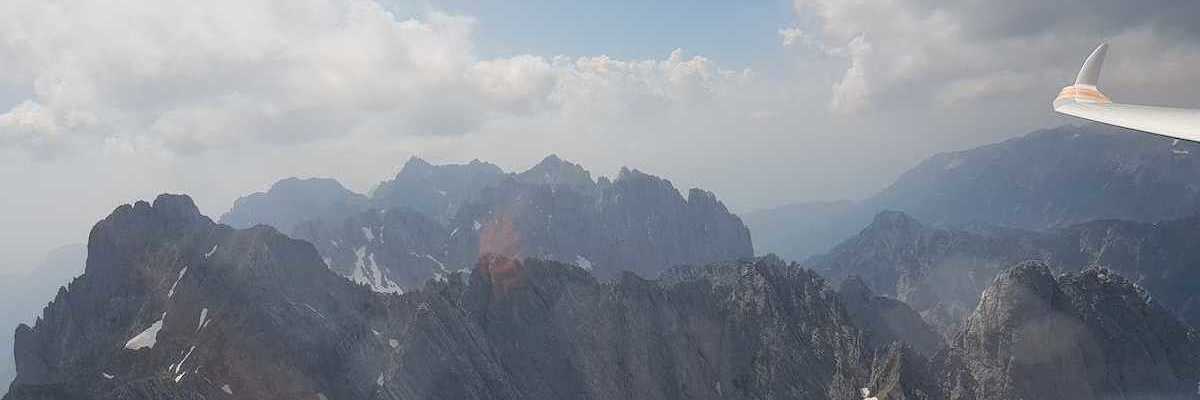 Flugwegposition um 13:03:56: Aufgenommen in der Nähe von Gemeinde Kirchdorf in Tirol, Österreich in 2162 Meter